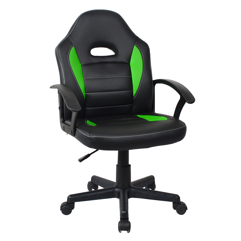 Silla Gamer para niños con reposabrazos de PP giratoria con respaldo medio (Y-2625)