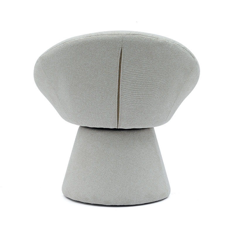 Silla de comedor giratoria italiana sencilla y elegante, sillón de Base redonda, silla de ocio para sala de estar y Hotel (GY-644)