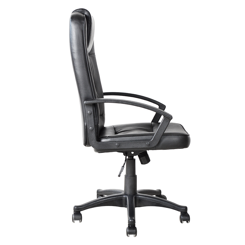 Silla de oficina Boss con respaldo alto y reposabrazos de PP (M-6116)