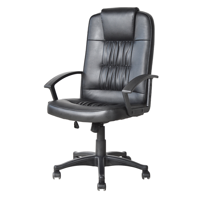 Silla de oficina Boss con respaldo alto y reposabrazos de PP (M-6116)