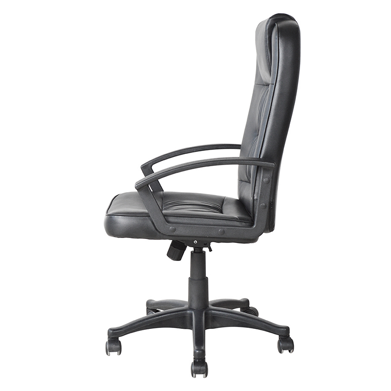 Silla de oficina Boss con respaldo alto y reposabrazos de PP (M-6116)
