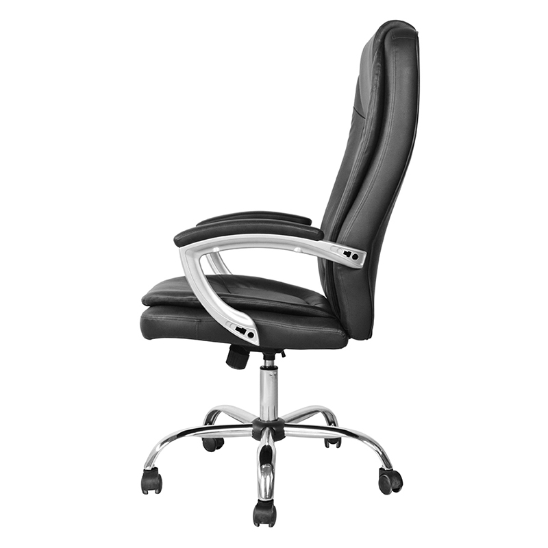 Silla de oficina ejecutiva con respaldo alto y reposabrazos acolchados con pintura (M-6123)