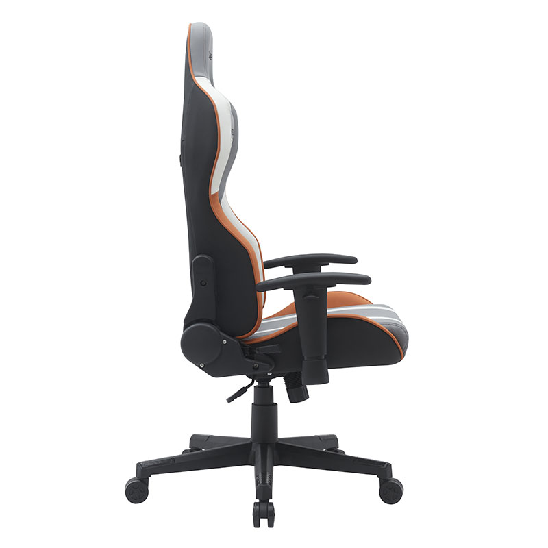 Silla Gamer giratoria de cuero sintético alto con diseño animal, silla para jugadores de carreras con marco fuerte reclinable de 180 grados (T-7121)