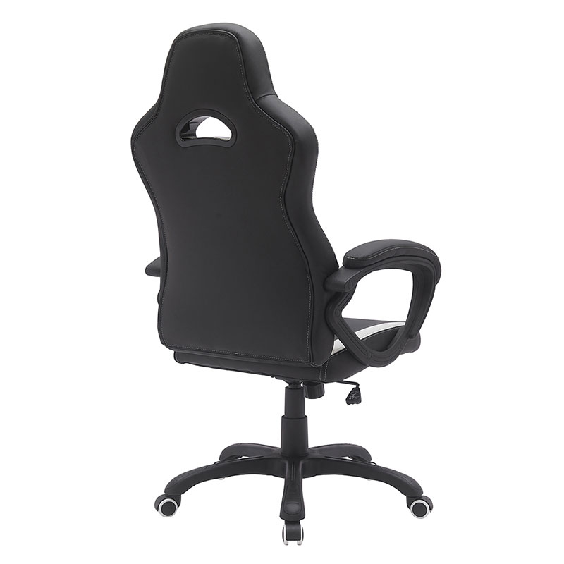 Silla ergonómica popular de la oficina del escritorio del cuero de la PU de la altura ajustable (Y-2430)