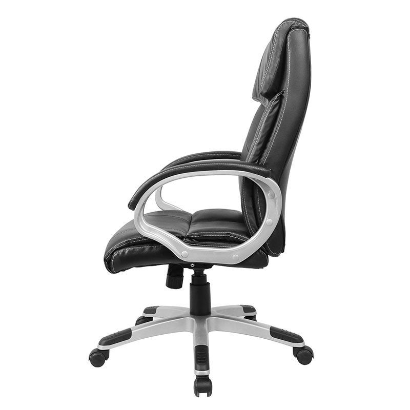 Silla de oficina Boss con respaldo alto y reposabrazos acolchados de pintura (Y-2592)