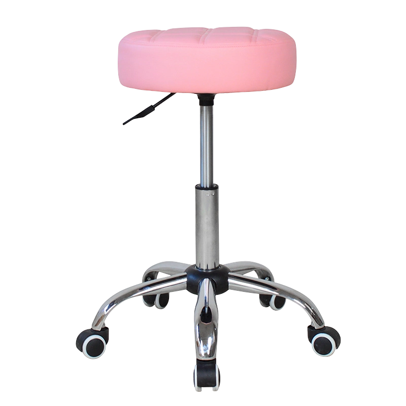 Sillas de salón redondas de cuero simples giratorias (GY-1007)