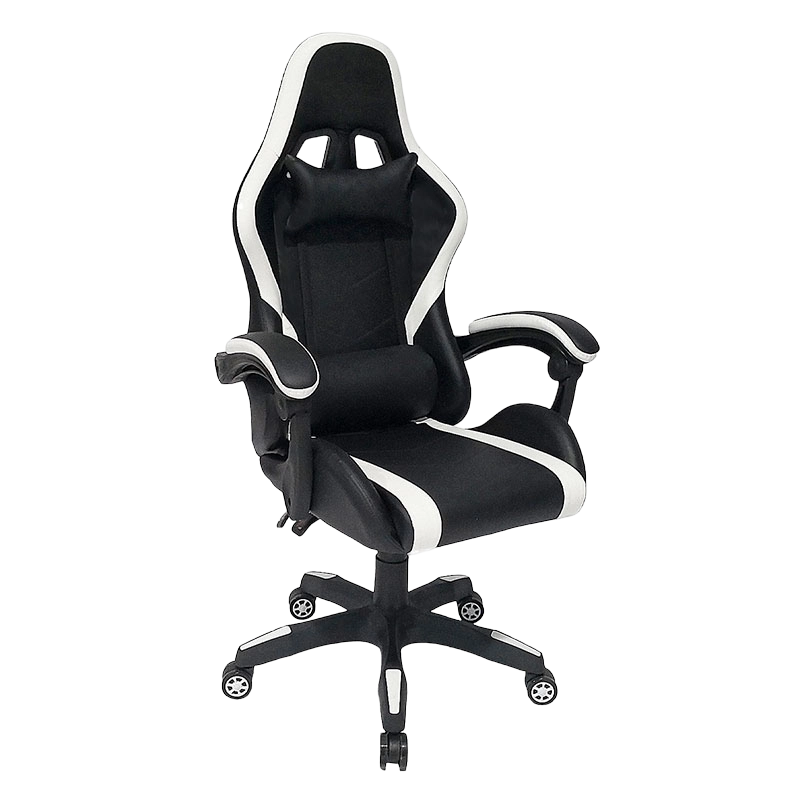 Silla de juego con reposabrazos ajustable y giratoria profesional (Y-2440)